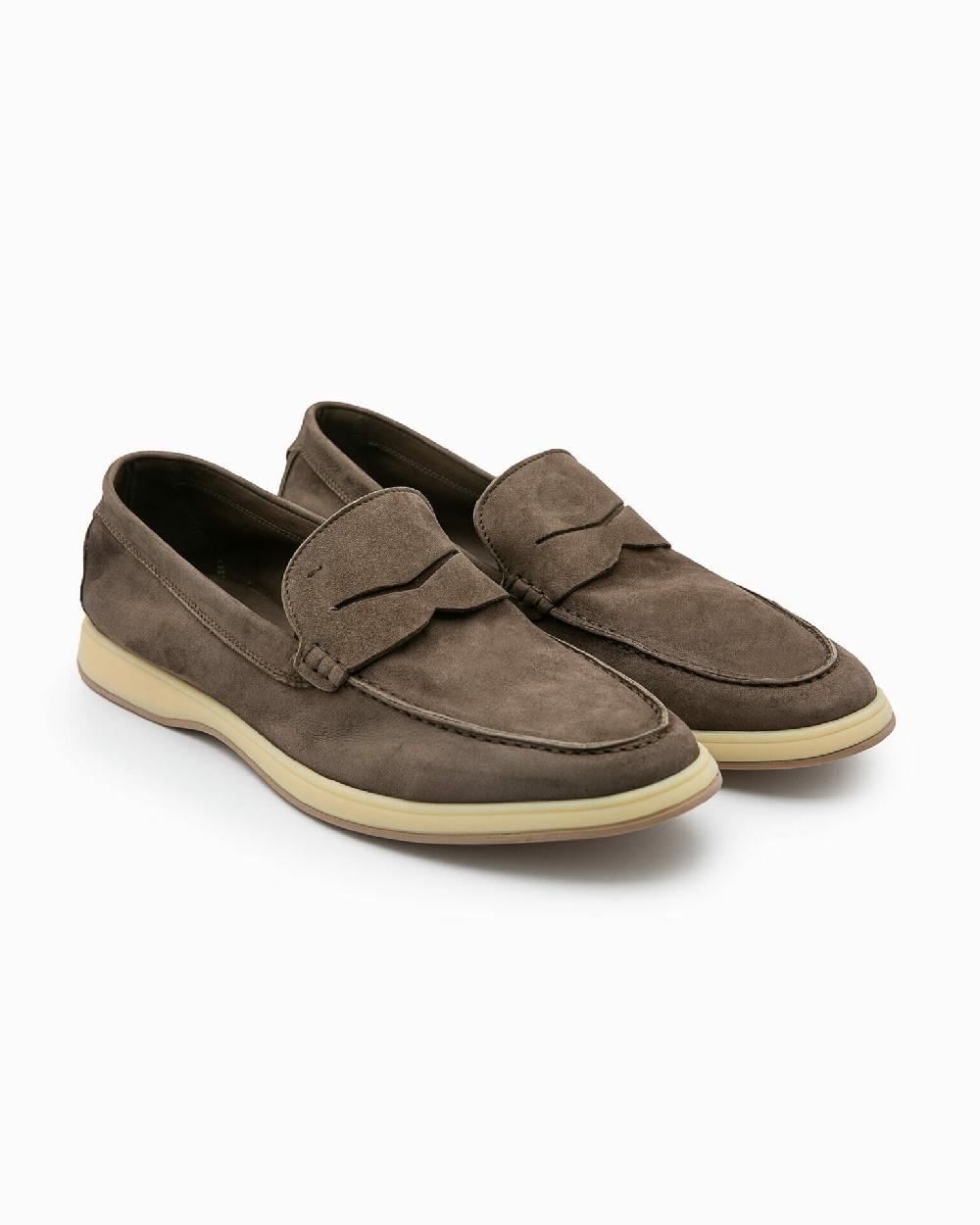 Andrea ventura Mocassino Aquariva 80 in suede azimut Qualità Garantita