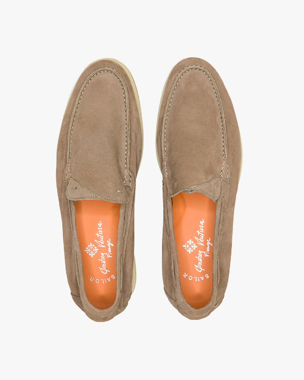 Andrea ventura MOCASSINO AQUARIVA ISEO IN SUEDE MOLE Consegna Veloce