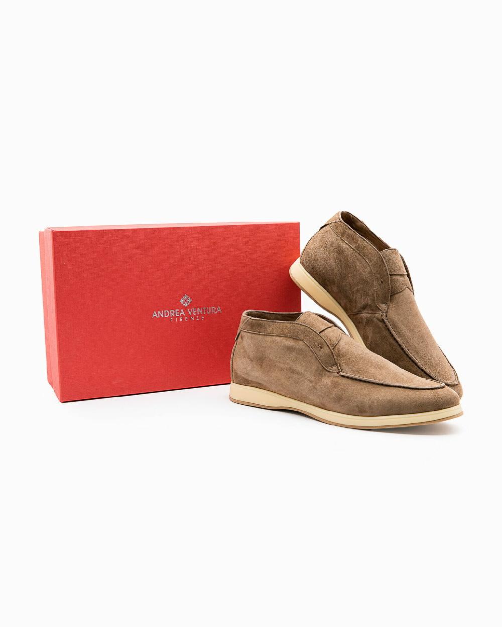 Andrea ventura Polacchino Aquariva Zenit 80 in suede fandango Fino Al -60%