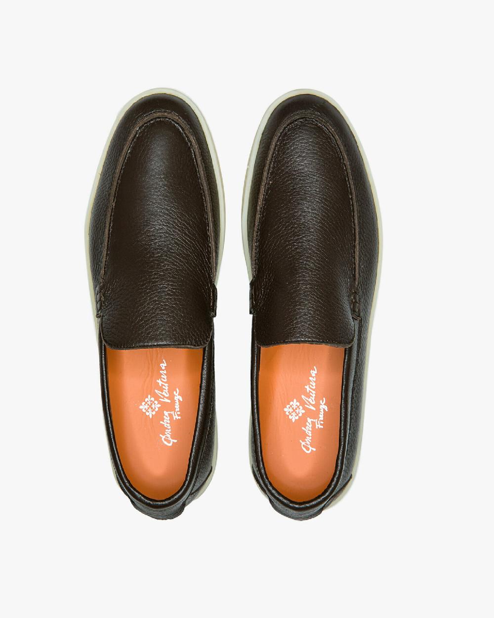 Andrea ventura MOCASSINO ST BARTH LS IN DEER LUXE T.MORO Offerta