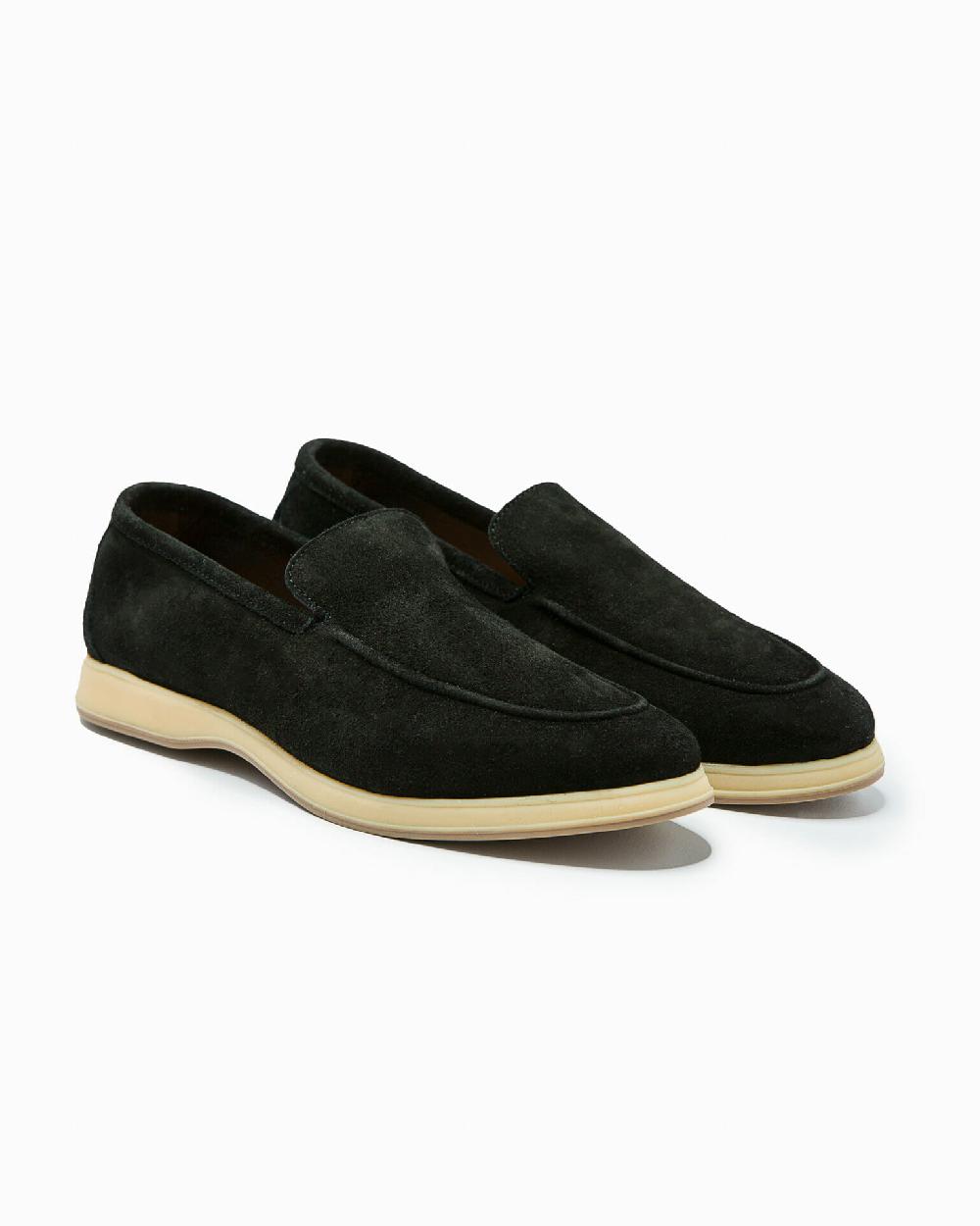 Andrea ventura MOCASSINO DONNA AQ-D COAST IN SUEDE NERO I Più Venduti