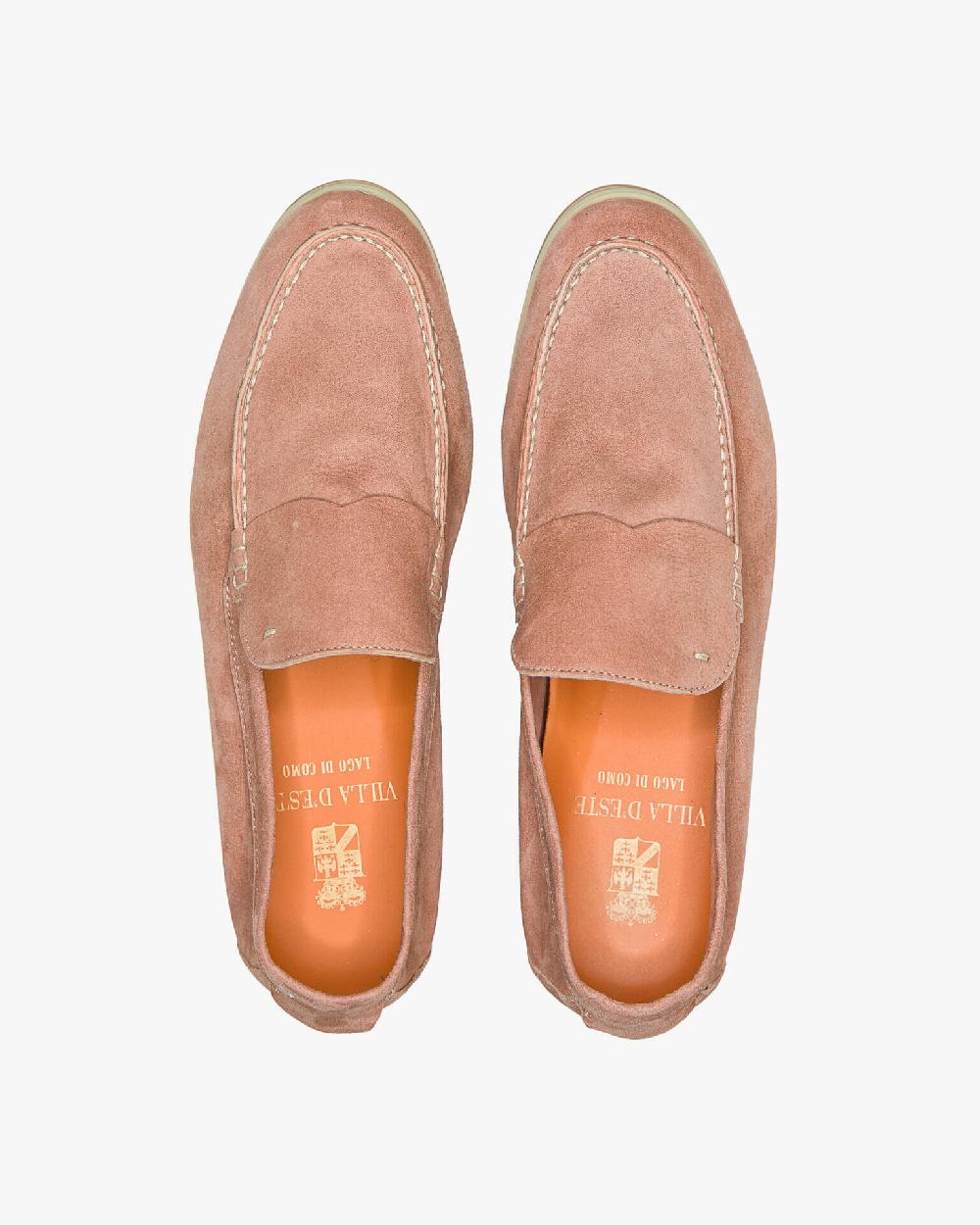 Andrea ventura MOCASSINO DONNA AQUARIVA-D 90 IN SUEDE ROSE POUDRE Nuova